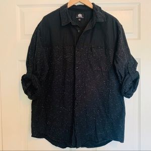 Men’s Rolled Sleeve Button Up